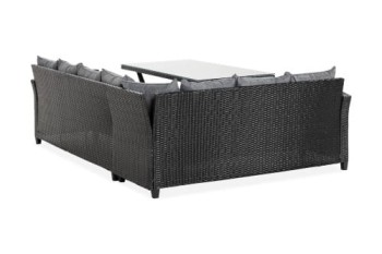 Narożnik Ogrodowy Z Technorattanu + Stolik Madryt 