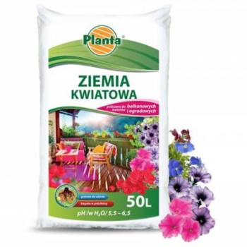 Ziemia Do Kwiatów 50l - Paleta 60 Szt. Planta